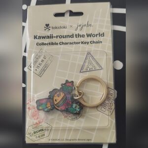 Tokidoki Jujube Kawaii-Round The World Collectible Character Keychain